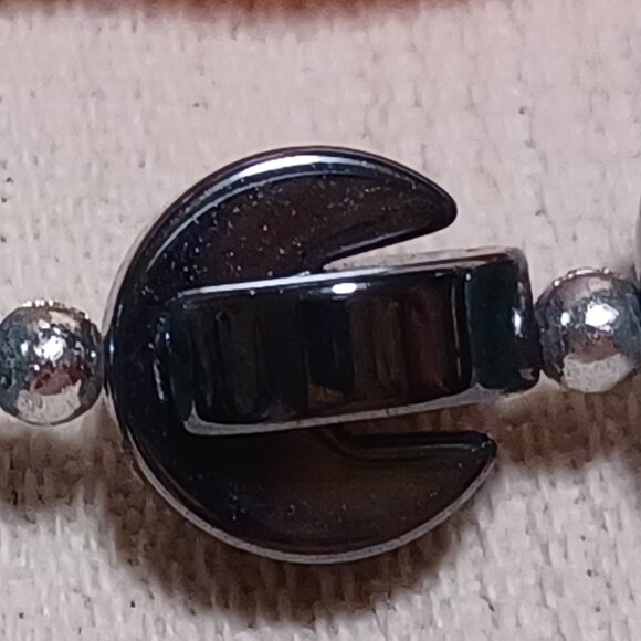 Hand Strung Beaded Necklace and Earring set - Picture 5 of 5